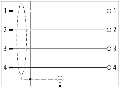 M12 St. 90° D-kod. Schraubklemmanschluss 4-pol., max. 0,75mm², 6 - 8mm, geschirmt – Bild 4