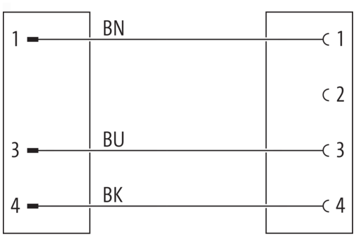 M12 St. 0° / M8 Bu. 0° A-kod. PUR 3x0.25 sw UL/CSA+robot+schleppk. 2m – Bild 6